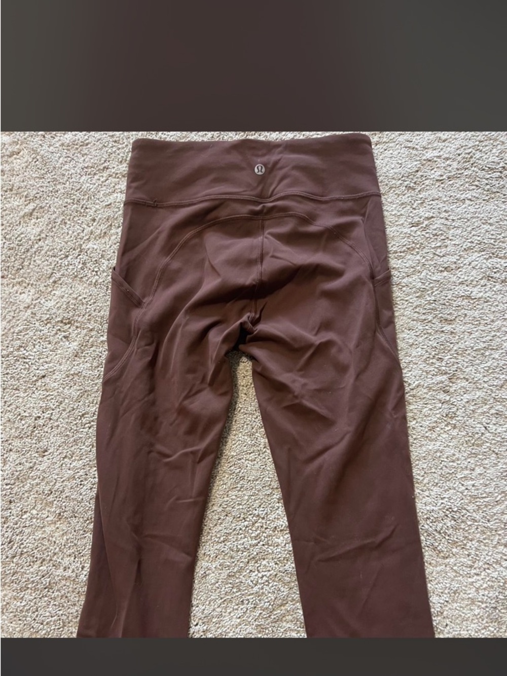 lululemon athletica Brown High-Rise Leggings